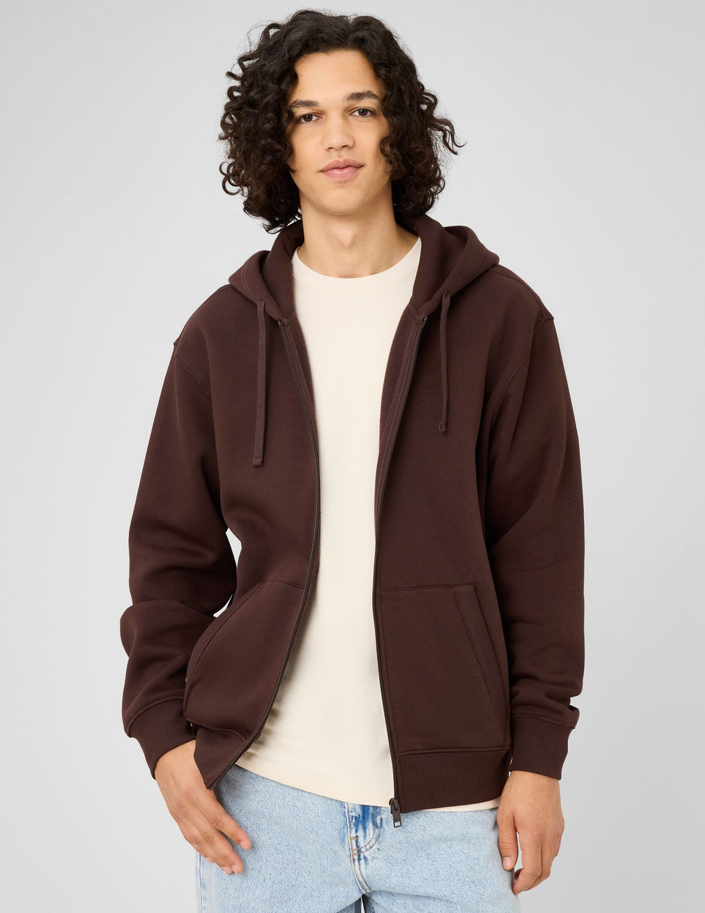Sweat zippé à capuche - 1
