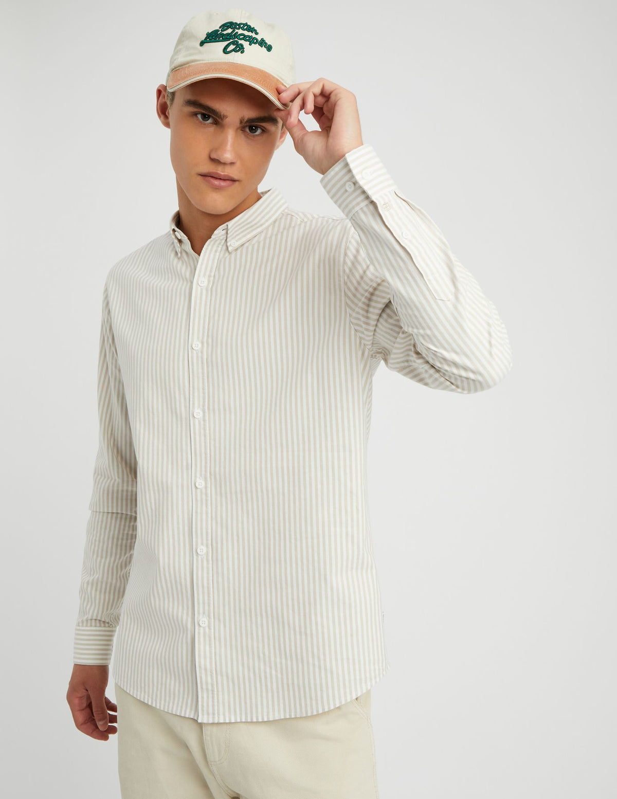 Chemise rayée droite - 1