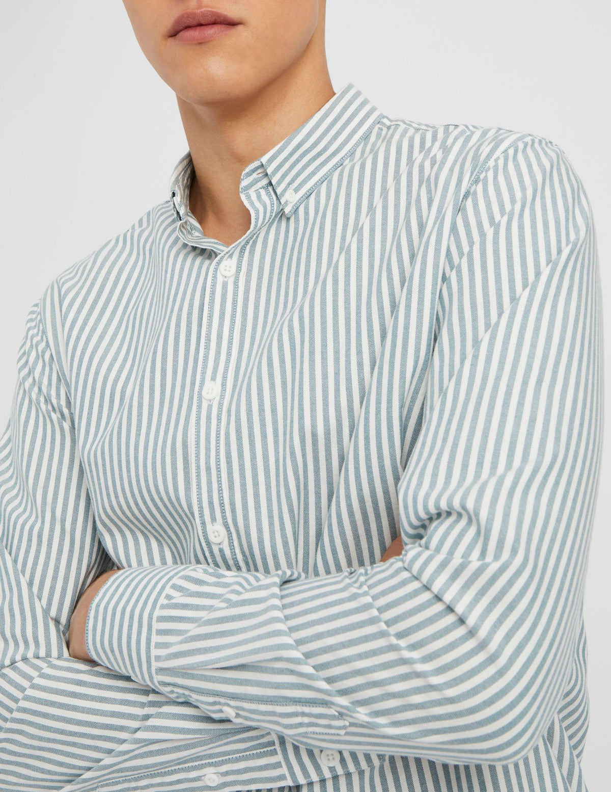 Chemise rayée droite - 2