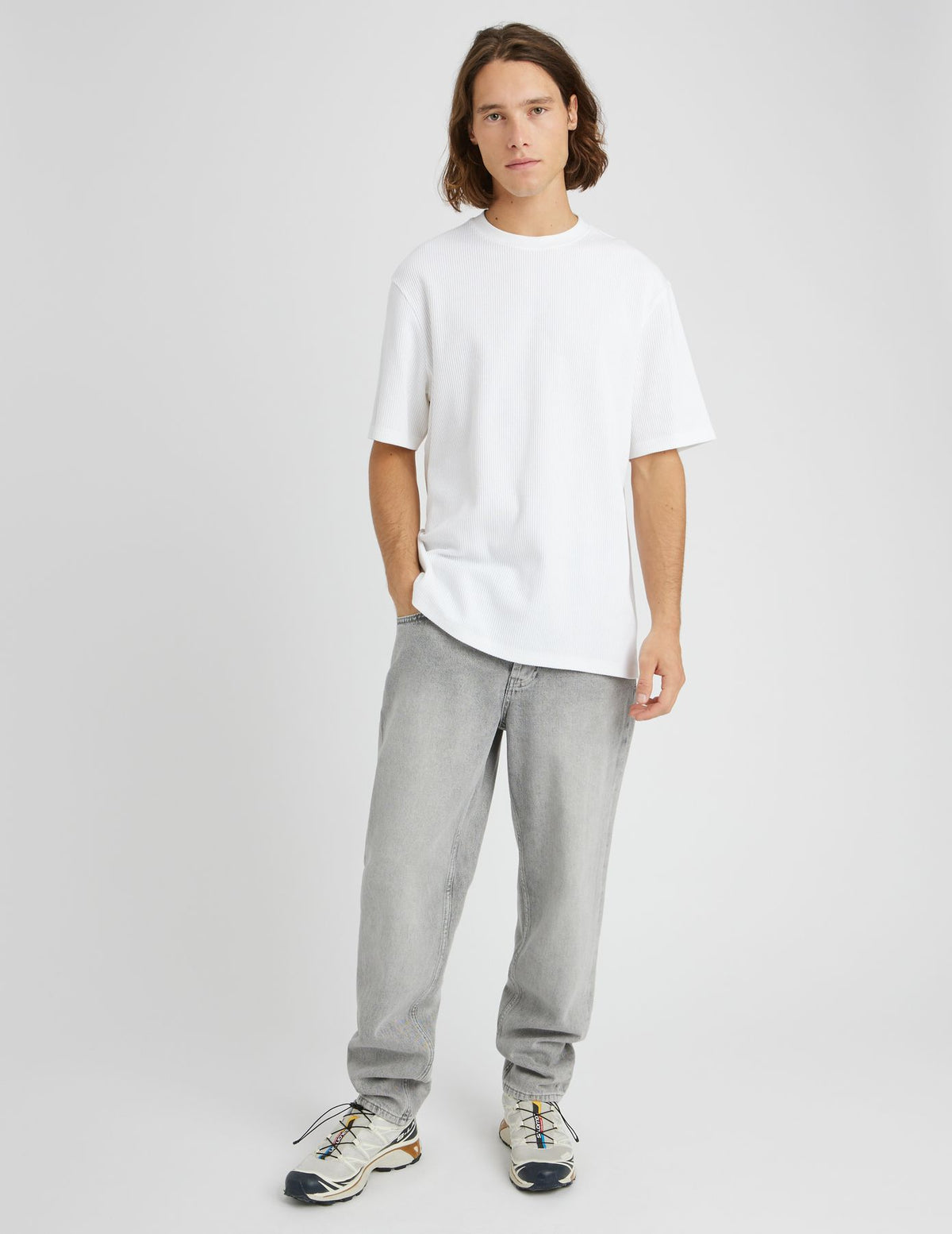 Jean relaxed gris - 1