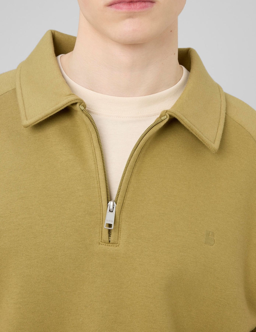 Sweat col polo zippé - 2