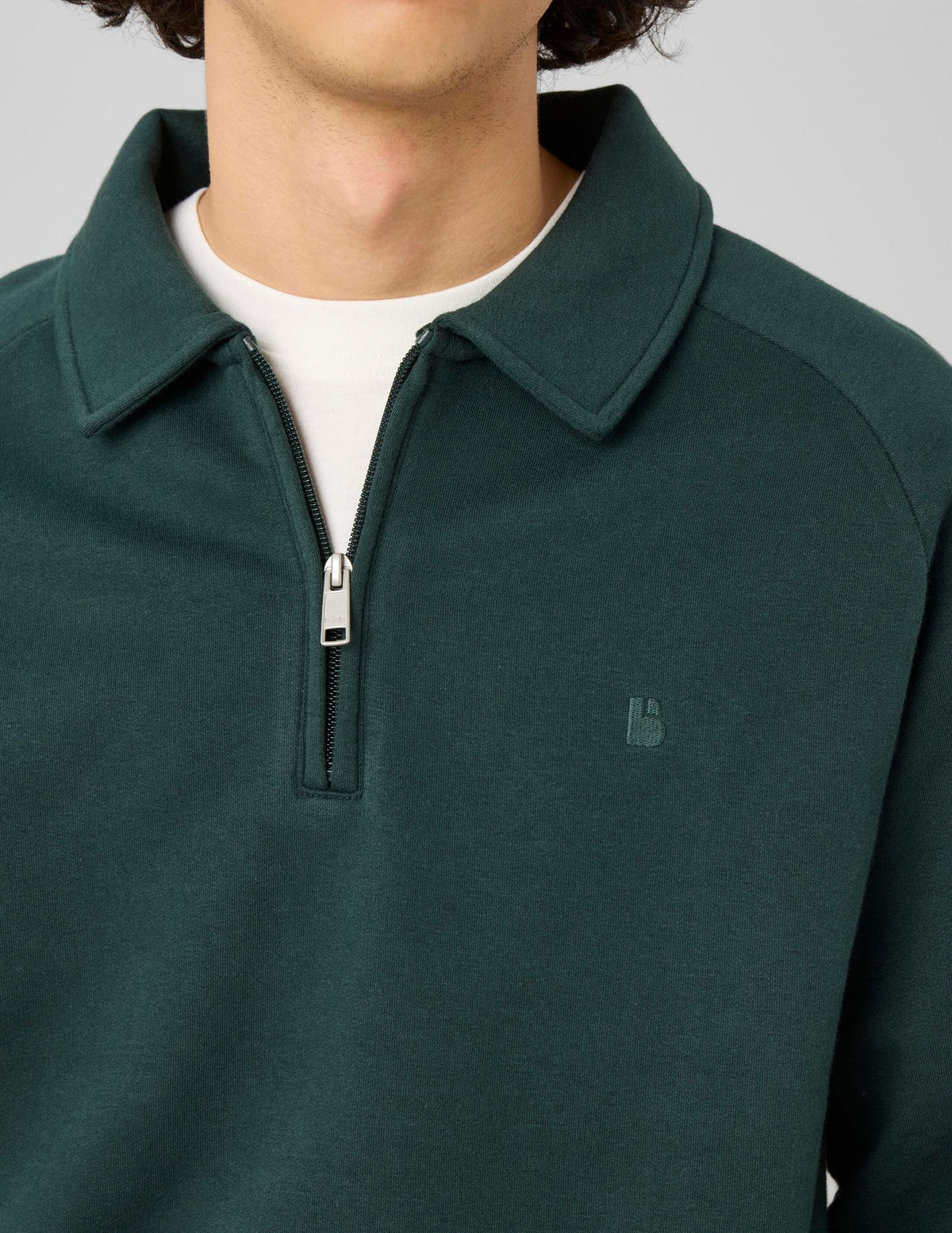 Sweat col polo zippé - 2