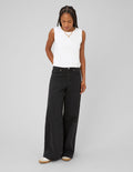 Jean wide leg taille standard - 1