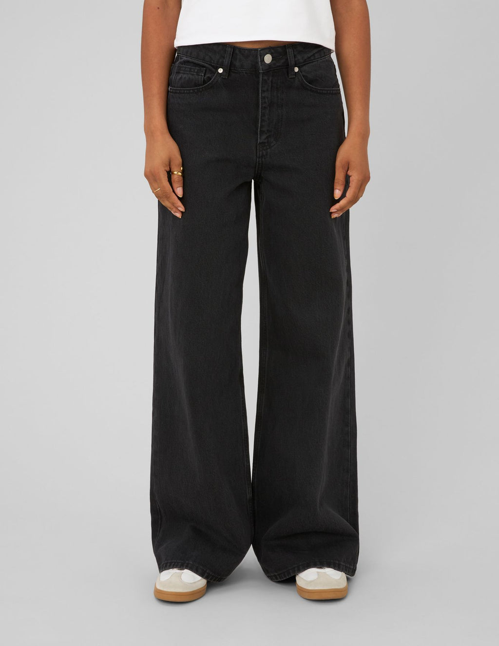 Jean wide leg taille standard - 2
