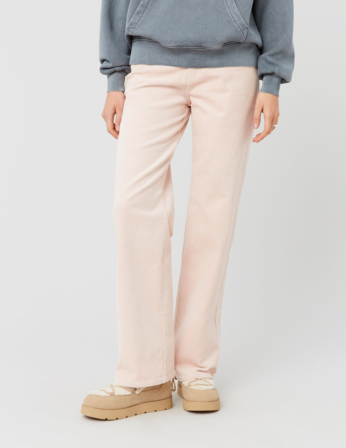 Pantalon straight velours - 2