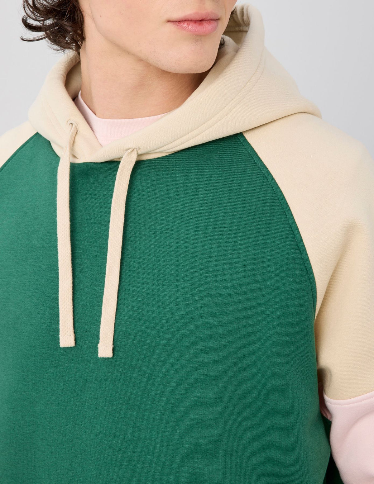 Sweat colorblock à capuche - 2