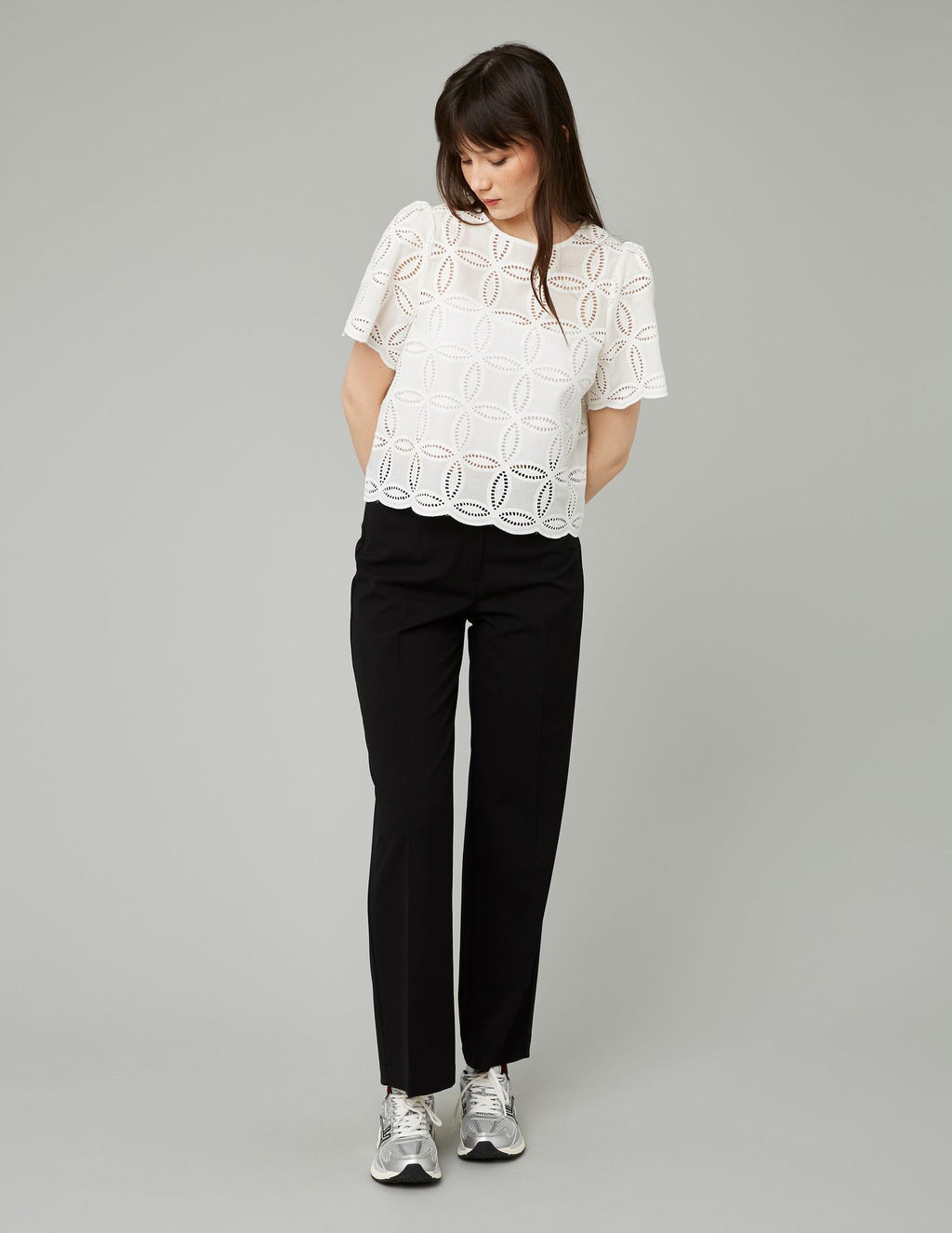 Pantalon tailleur droit - 2