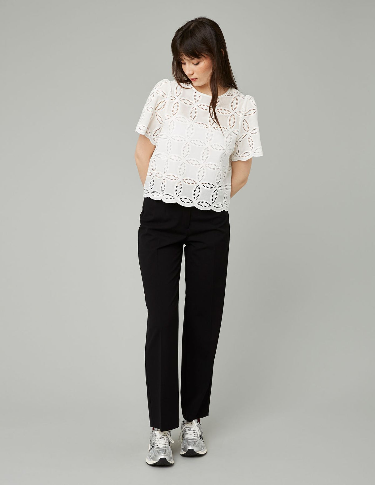 Pantalon tailleur droit - 2