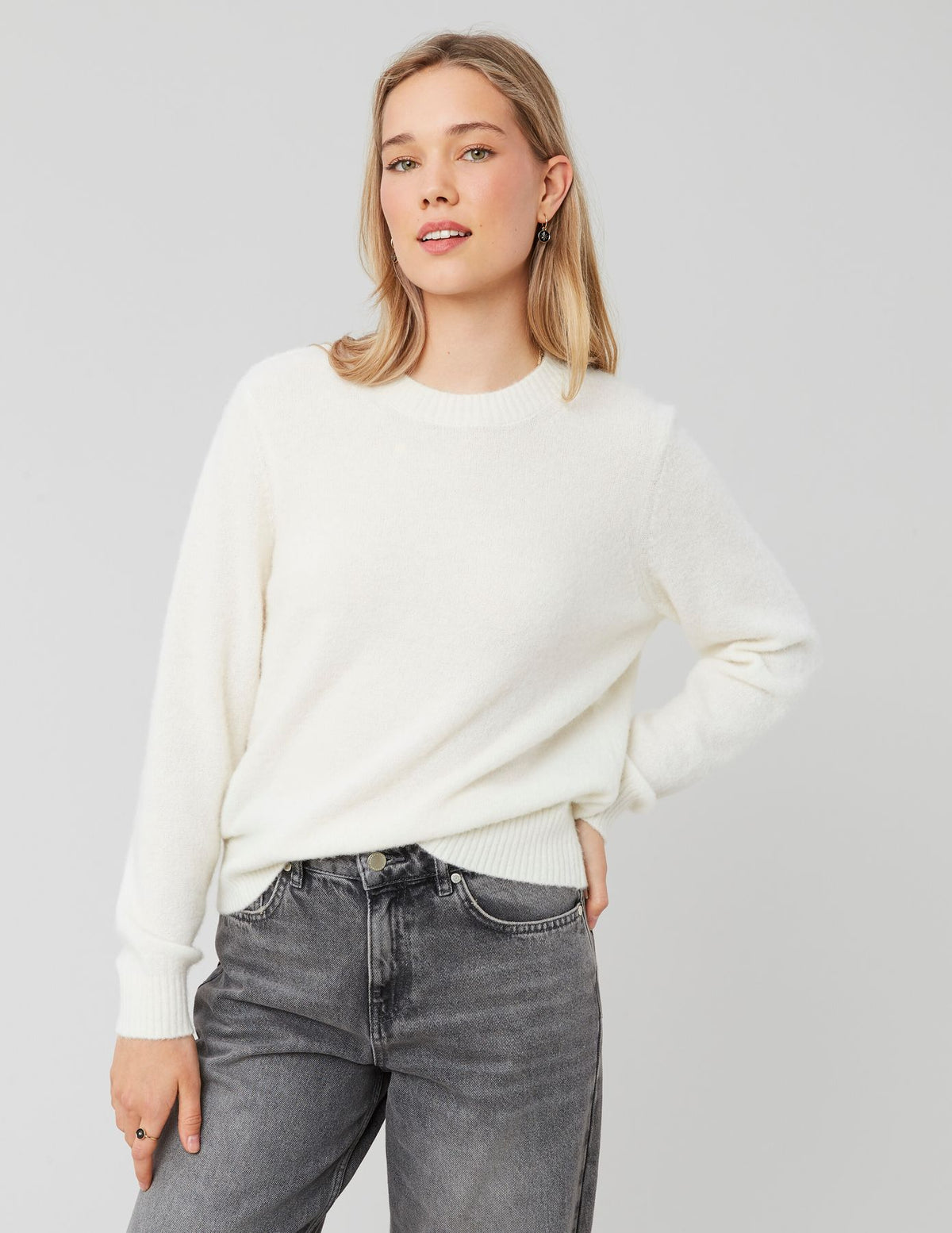 Pull col rond premium - 1