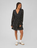 Robe courte imprimée - 1
