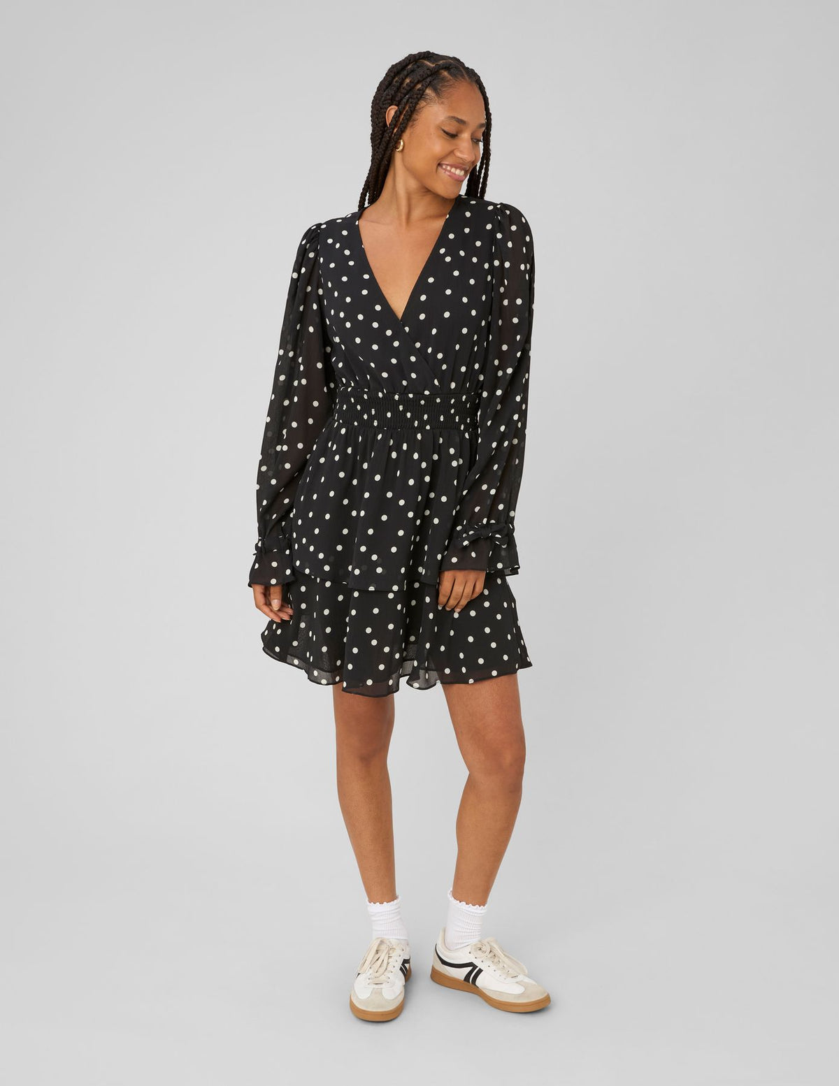 Robe courte imprimée - 1