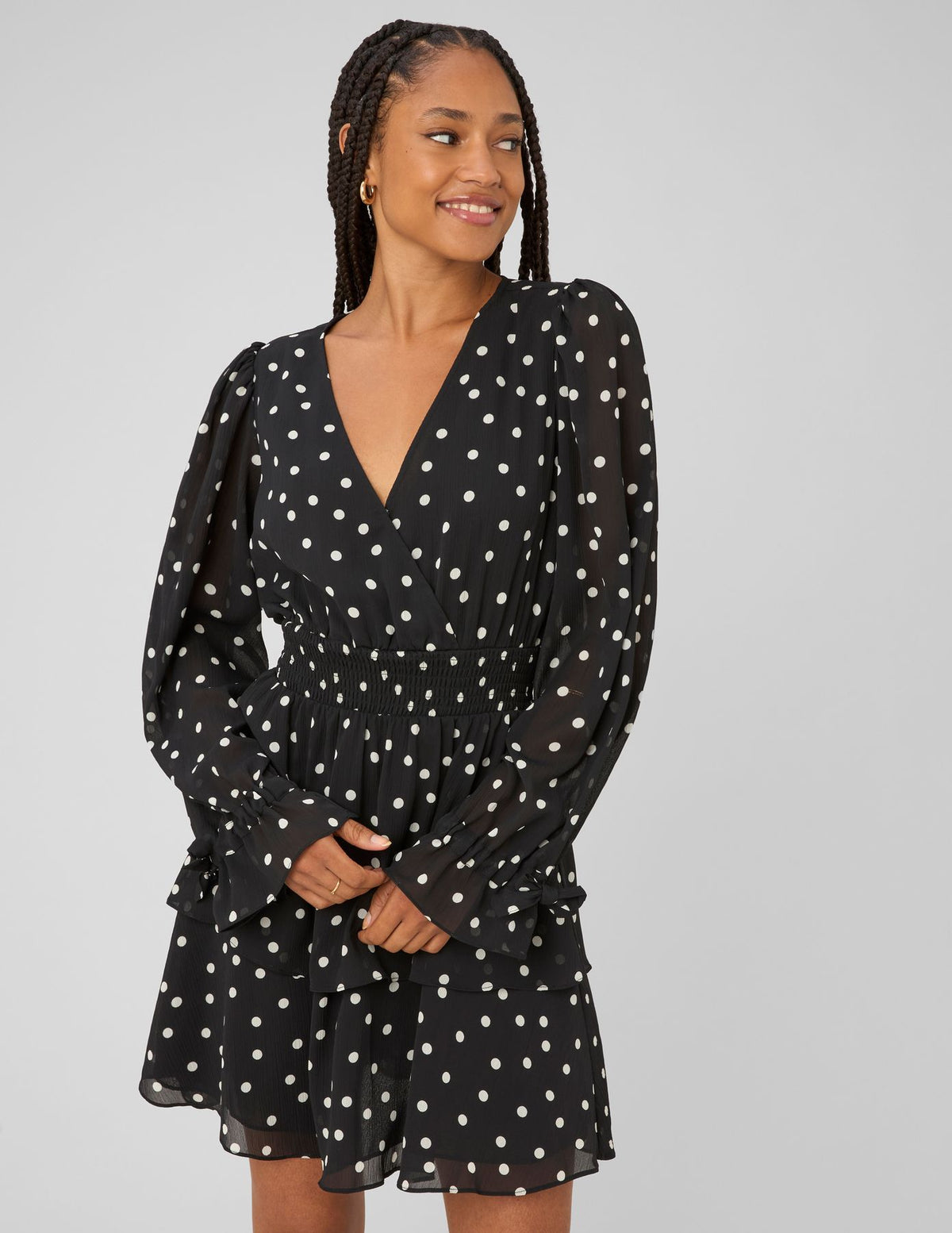 Robe courte imprimée - 2