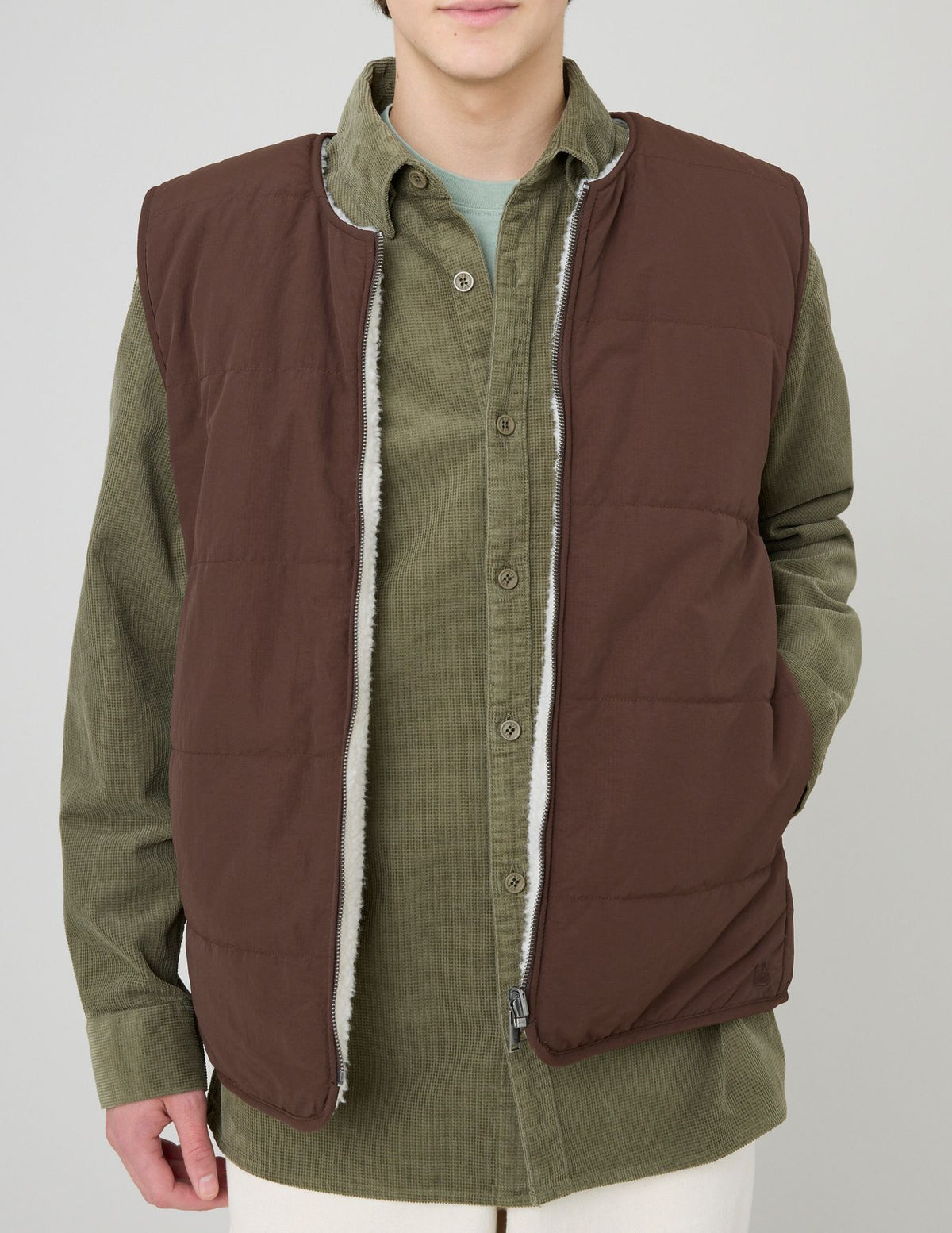 Blouson sans manches réversible - 2