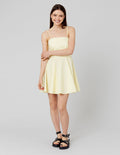Robe courte fines bretelles - 1