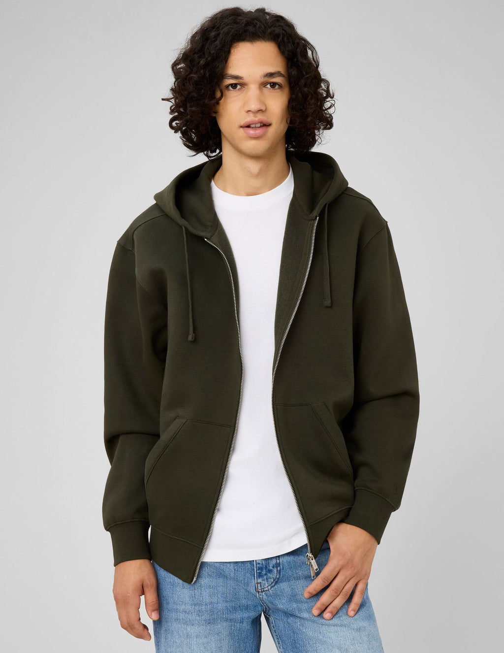 Sweat zippé ouverture double - 1