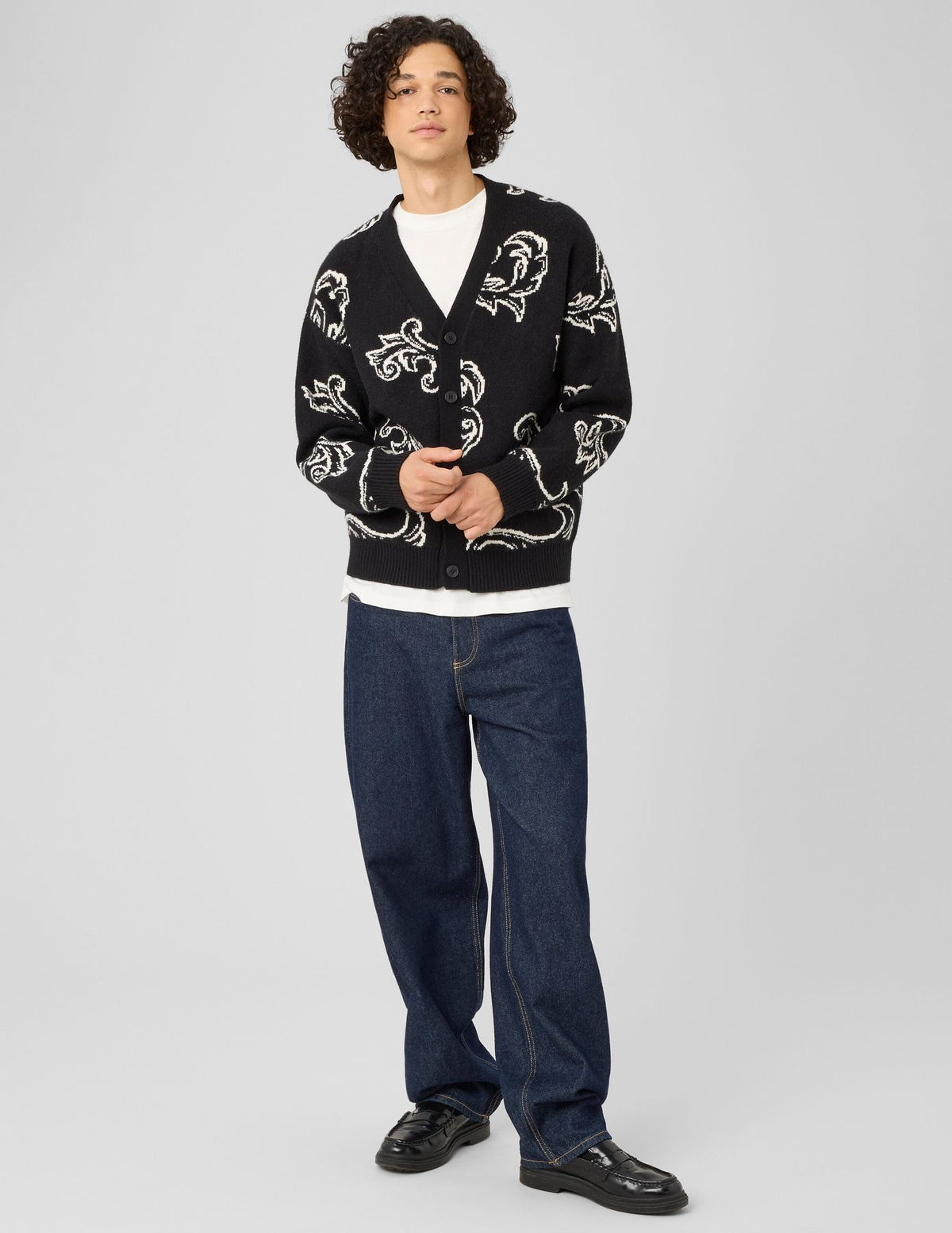 Gilet à motifs - 1