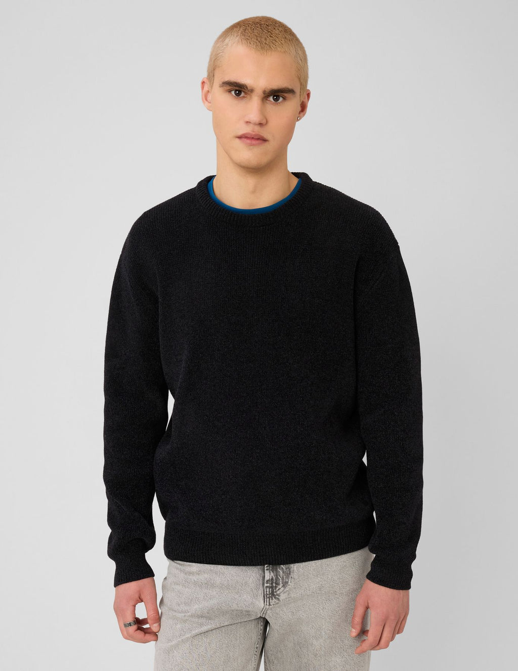 Pull chenille col rond - 1