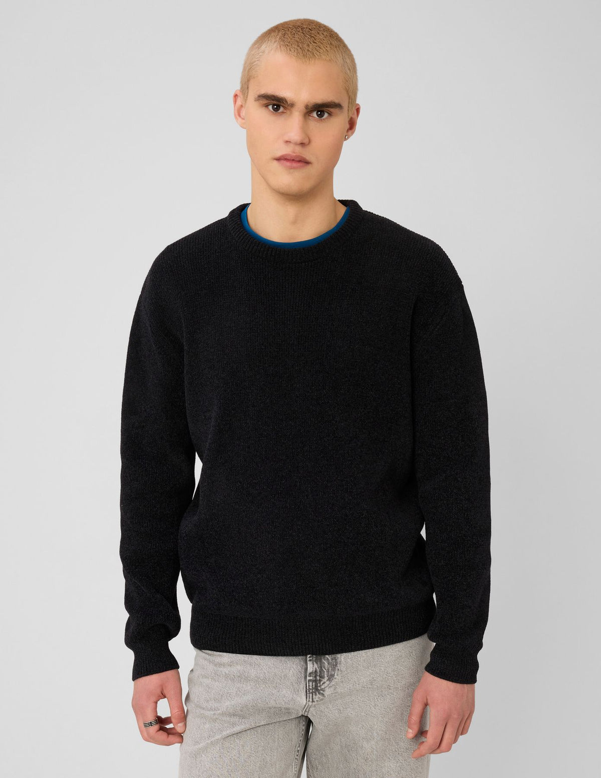 Pull chenille col rond - 1