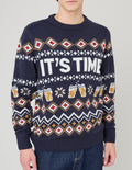 Pull jacquard Noël - 1