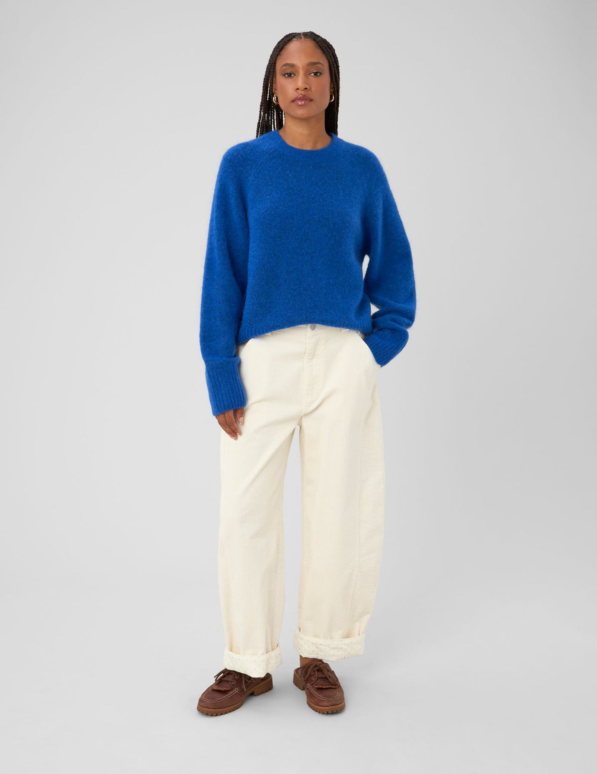 Pantalon balloon en velours - 2