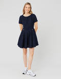 Robe patineuse en tweed - 1