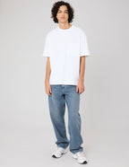 Pantalon jean loose bluegrey - 1