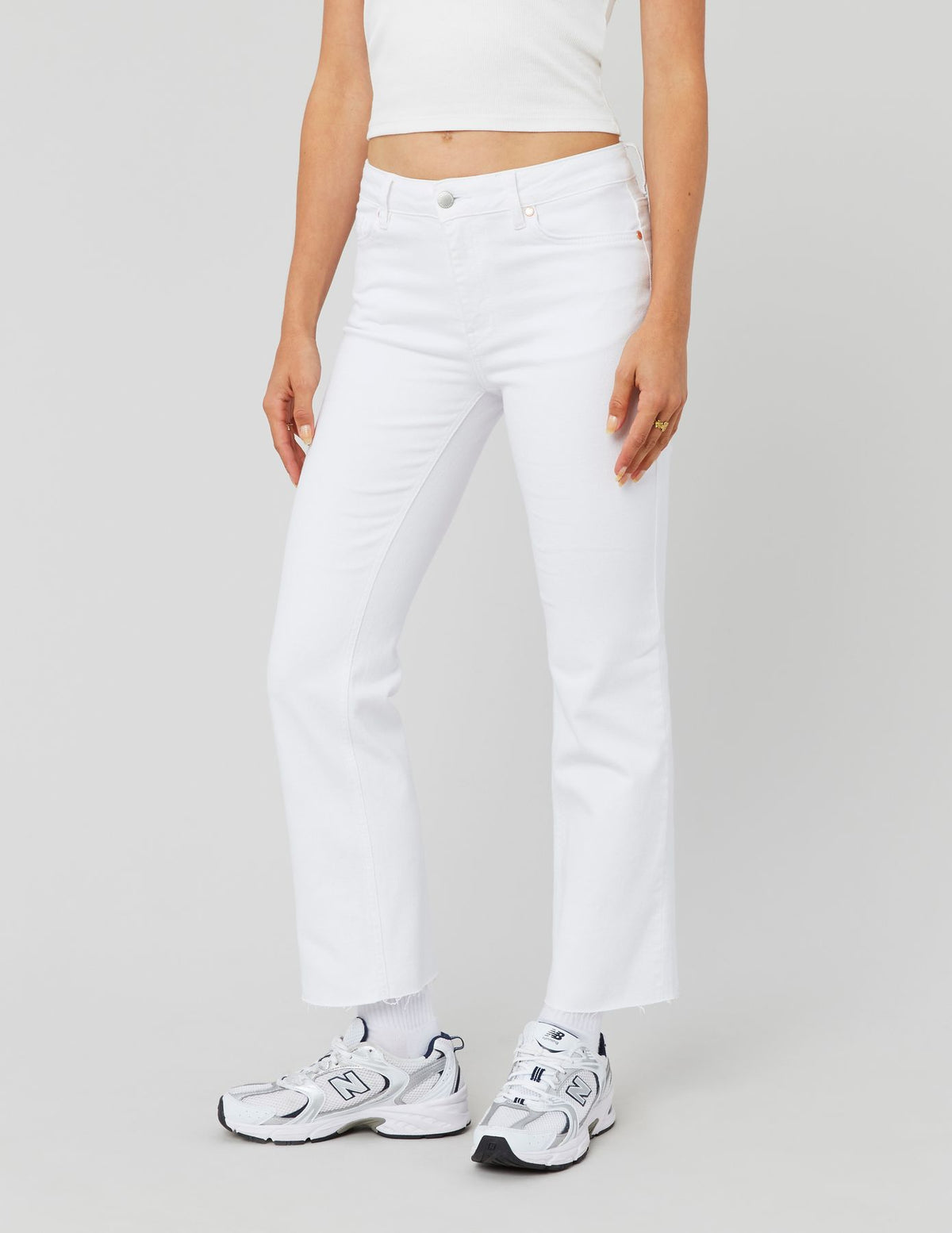 Jean flare cropped - 2