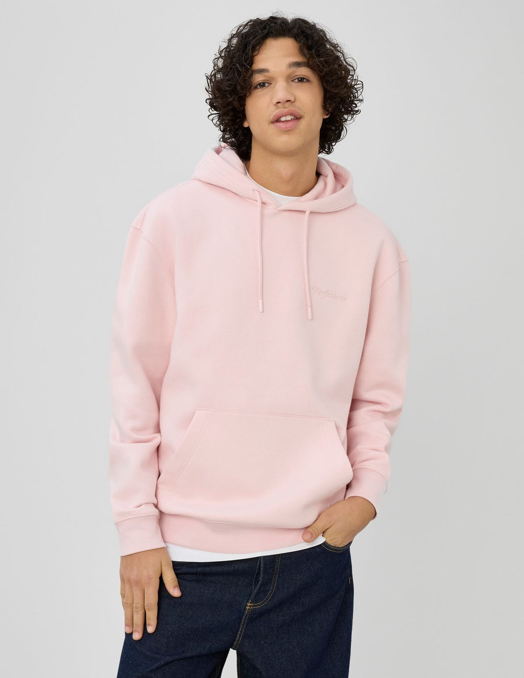 Sweat broderie poitrine - 1