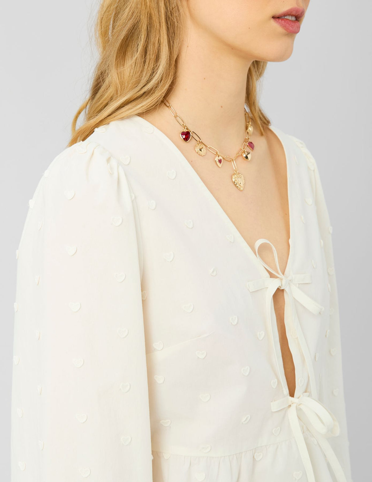 Blouse broderie 3D - 2