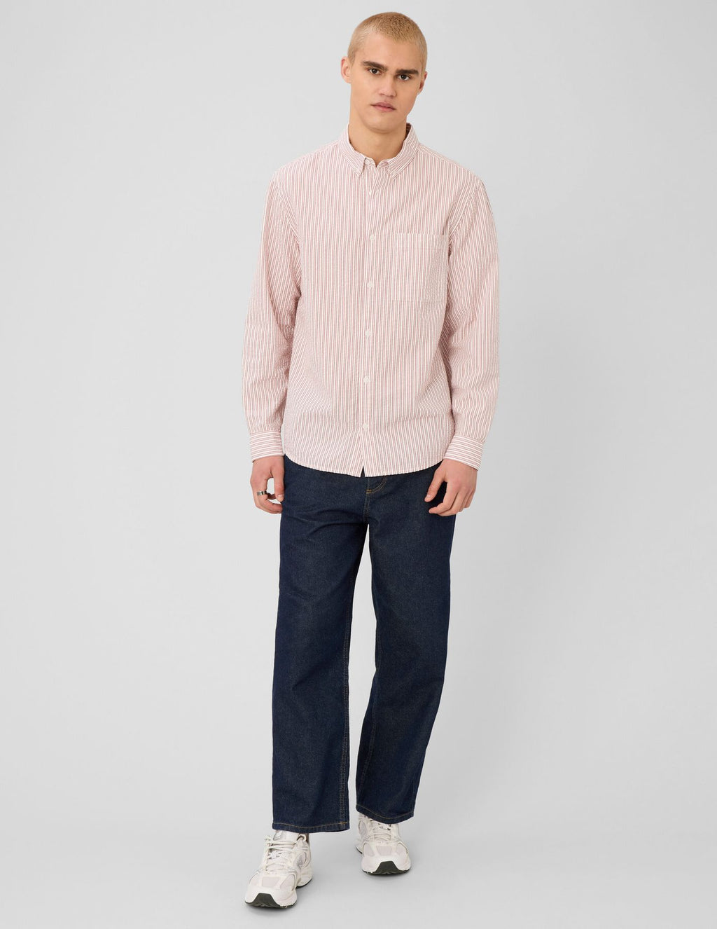 Chemise manches longues rayée - 2
