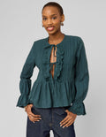 Blouse à nouer - 1