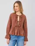 Blouse à nouer - 1