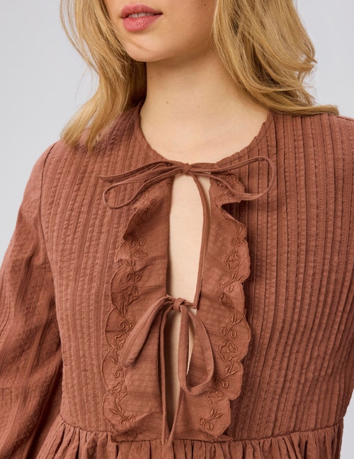 Blouse à nouer - 2