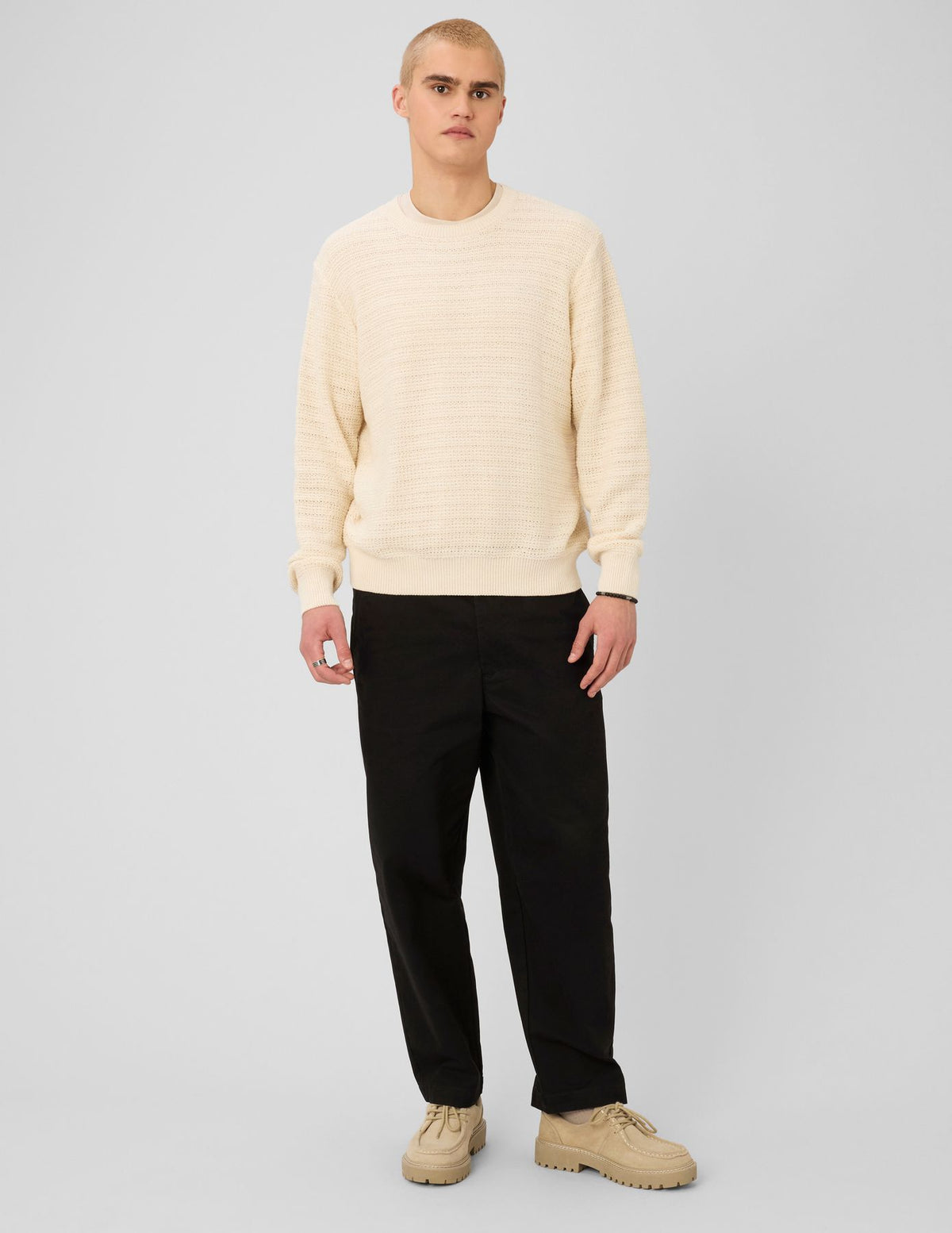 Pull maille fantaisie - 2