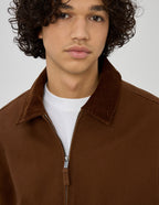 Veste zippée col velours - 2
