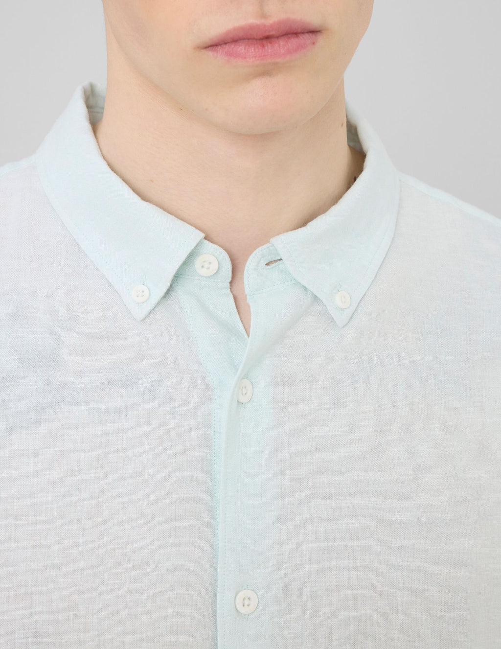 Chemise manches longues viscose lin - 2