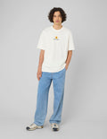 Pantalon fluide en jean - 1