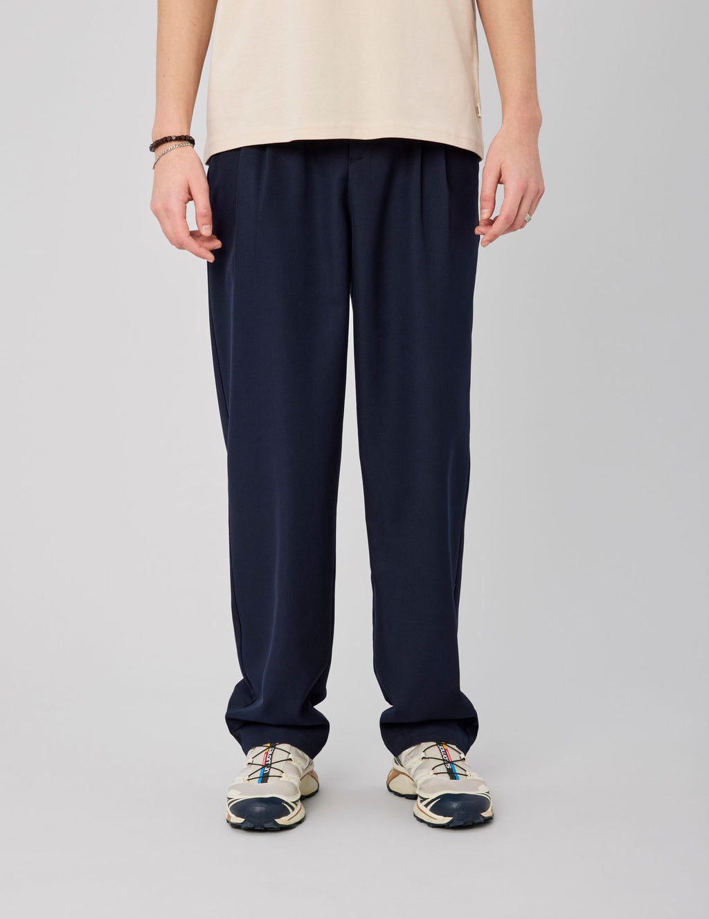Pantalon fluide double pinces - 2