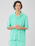 Chemise manches courtes éponge - 1