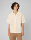 Chemise manches courtes rayée seersucker - 1