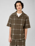 Chemise manches courtes brodée - 1