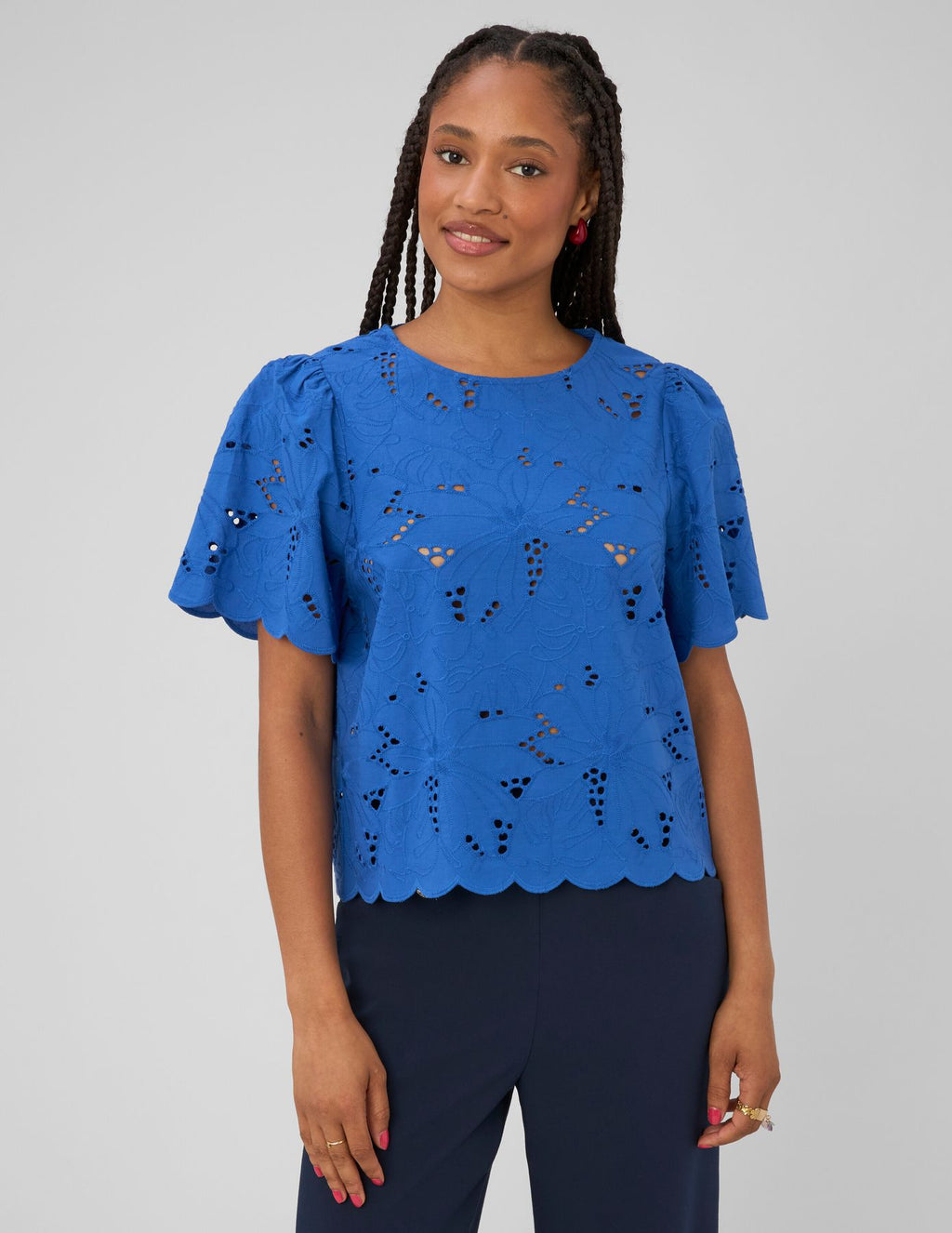 Blouse en broderie anglaise - 1