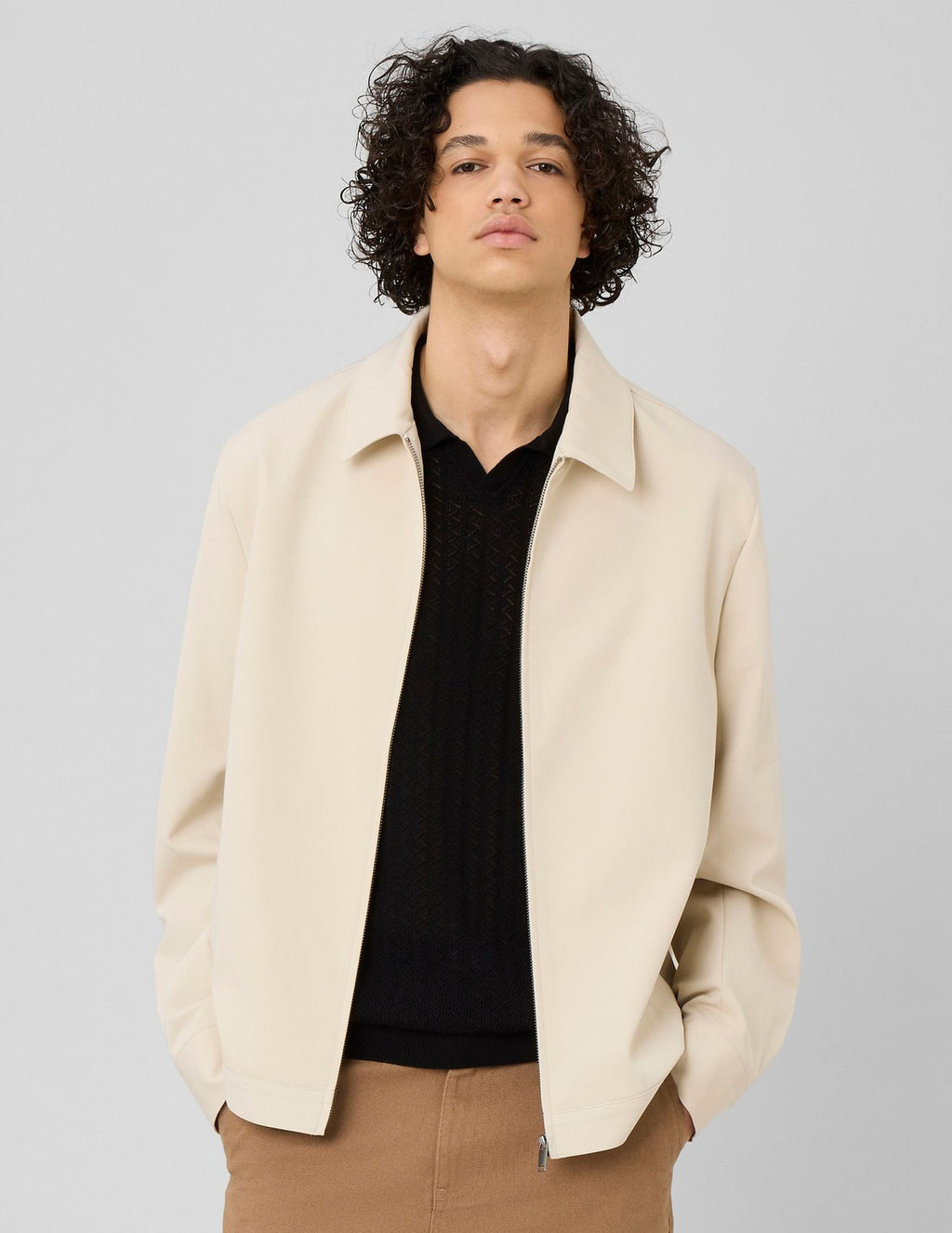 Veste de ville zippée - 1