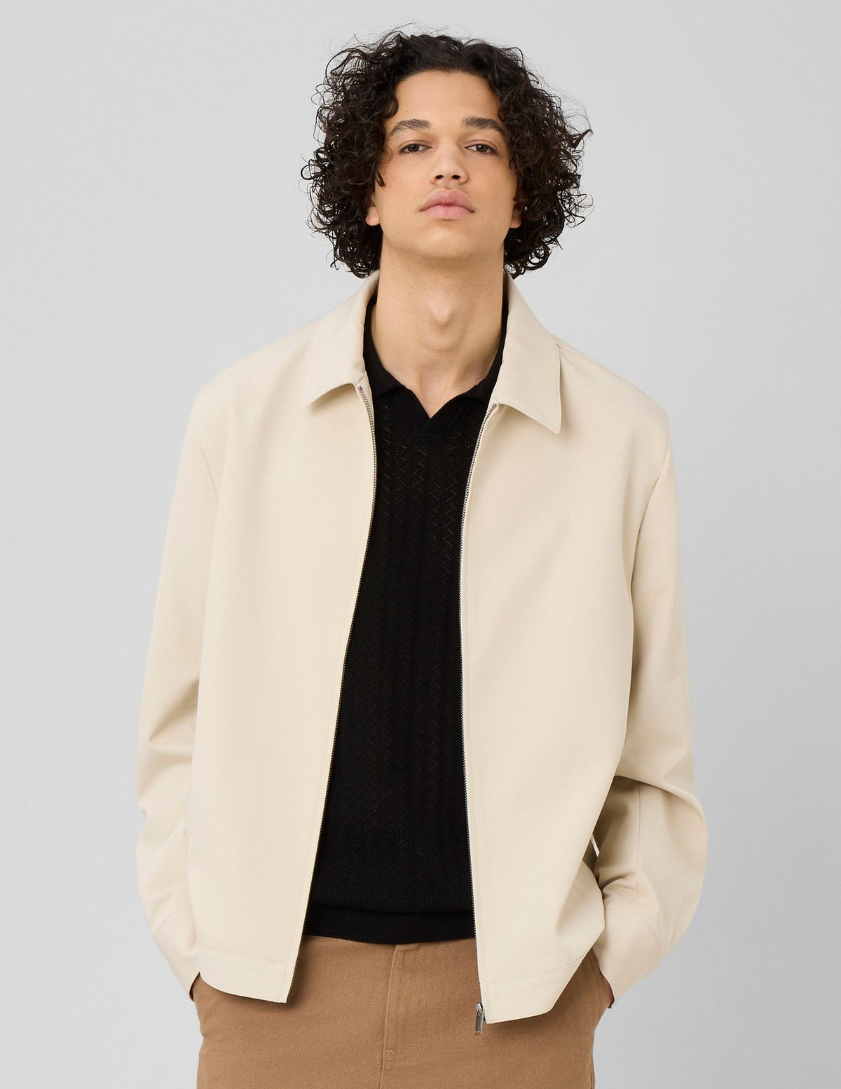 Veste de ville zippée - 1