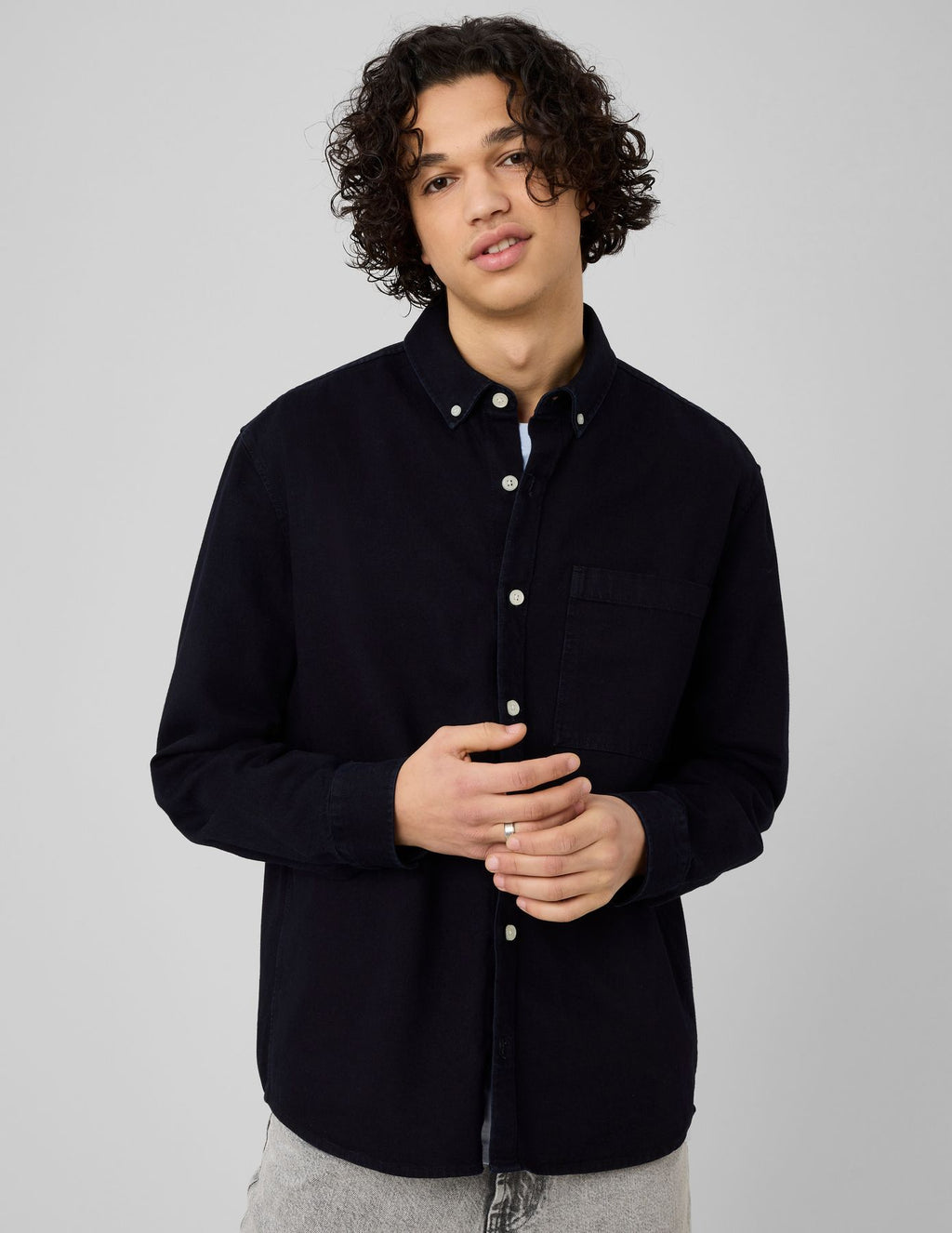 Chemise indigo - 1