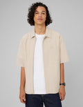 Chemise zippée manches courtes - 1