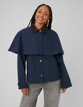 Veste cape amovible - 1