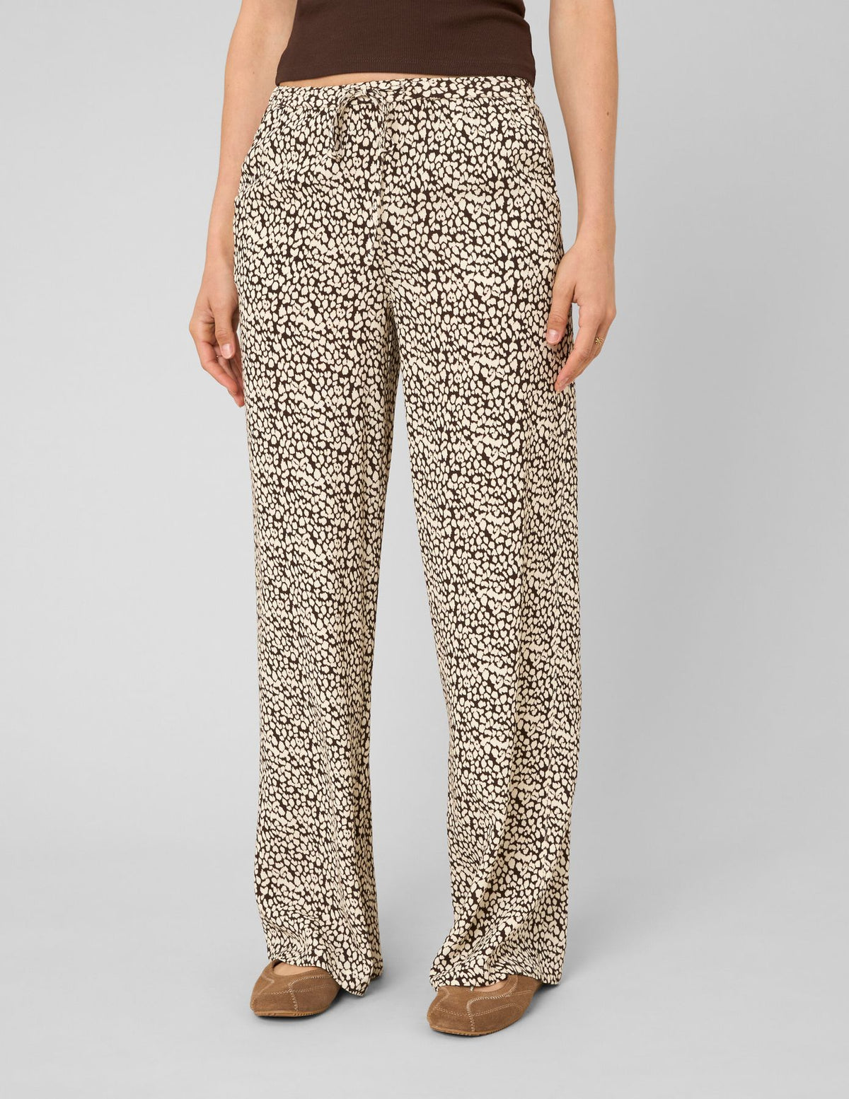 Pantalon imprimé taille élastiquée - 2