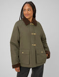 Veste avec col velours cotelé - 1