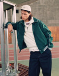 Blouson col chemise à pressions - 1